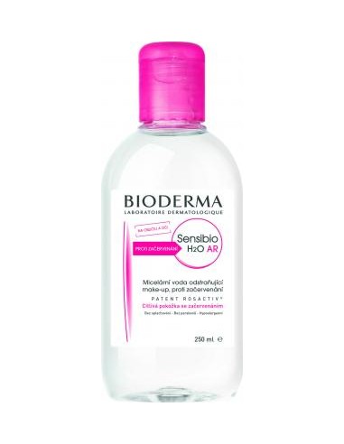 "Bioderma Sensibio H2O AR" - micelinis vanduo nuo paraudimo