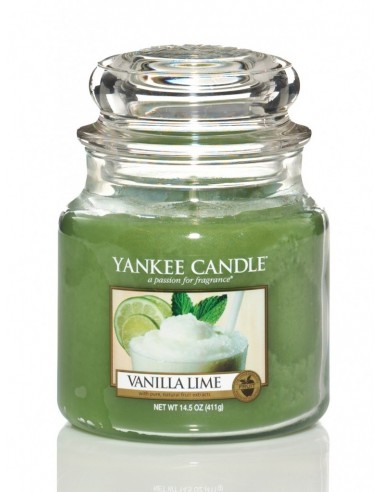 Yankee Candle Vanilla Lime - kvapioji žvakė