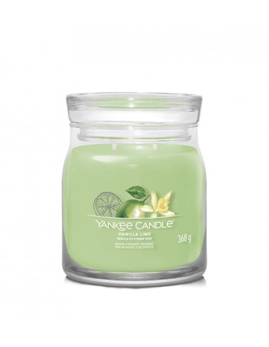 "Yankee Candle Vanilla Lime" - vidutinio dydžio žvakė