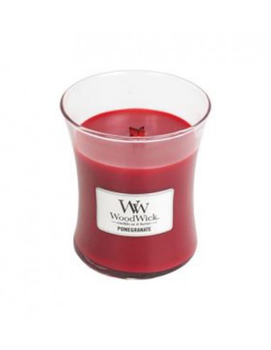 WoodWick Pomegranate - kvapioji žvakė su medine dagtimi