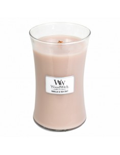 WoodWick Vnilla & Sea Salt - kvapioji žvakė su medine...