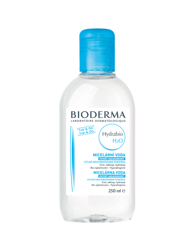 "Bioderma Hydrabio H2O" - micelinis vanduo dehidratuotai odai