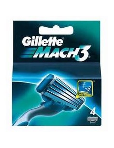 "Gillette Mach3" - atsarginės geležtės