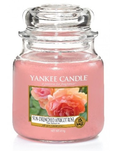 Yankee Candle Sun-Drenched Apricot Rose - kvapioji žvakė