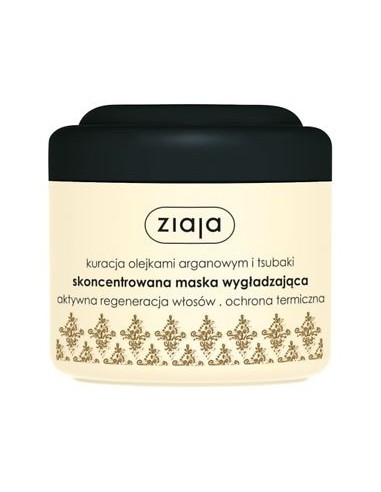 "Ziaja Argan Oil" - švelninanti plaukų kaukė