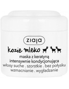 "Ziaja" ožkų pienas - stiprinamoji plaukų kaukė