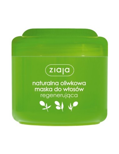 "Ziaja Natural Olive" - regeneruojanti plaukų kaukė