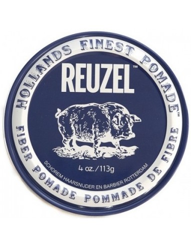 REUZEL Styling Fiber Pomade - pomada ant plaukų su šilkiniu ilgai trunkančiu išpūtimu