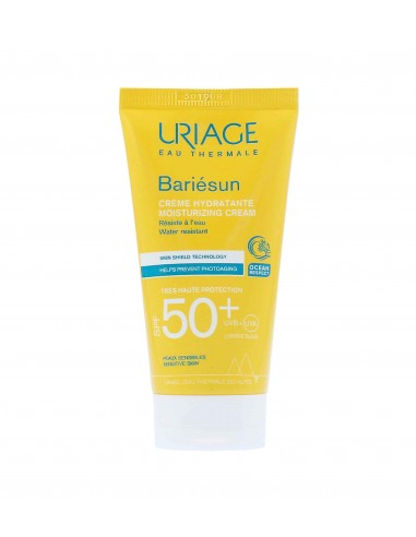 "Uriage Bariésun" - drėkinamasis kremas nuo saulės SPF 50+