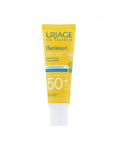 "Uriage Bariésun" - apsauginis tamsintas veido kremas SPF 50+