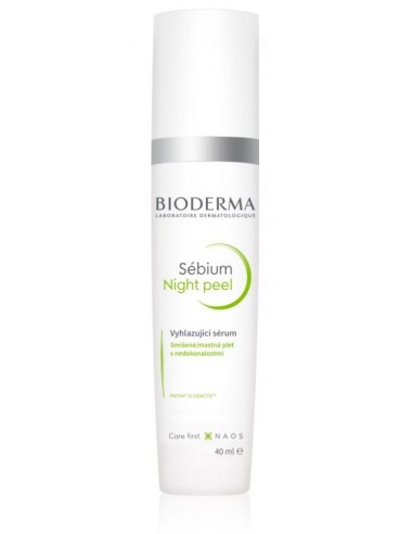 Bioderma Sébium Night Peel - naktinis eksfoliacinis šveitiklis su nedokonalostem pleti