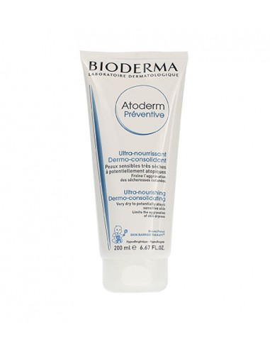 "Bioderma Atoderm Préventive" - maitinamasis ir apsauginis kremas