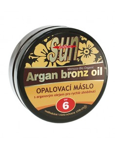 Vivaco SUN Argan Bronz Oil - įdegio sviestas su organiniu...