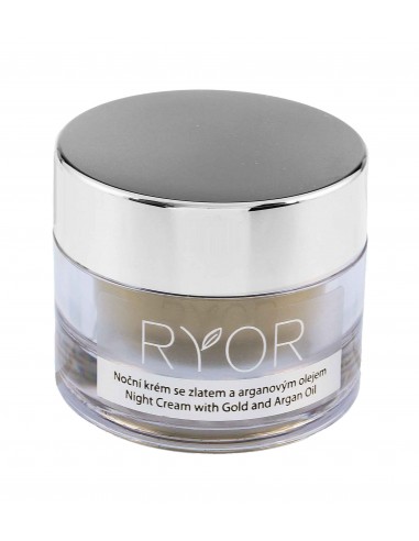 RYOR Argan Care with Gold - naktinis kremas su auksu ir argano aliejumi