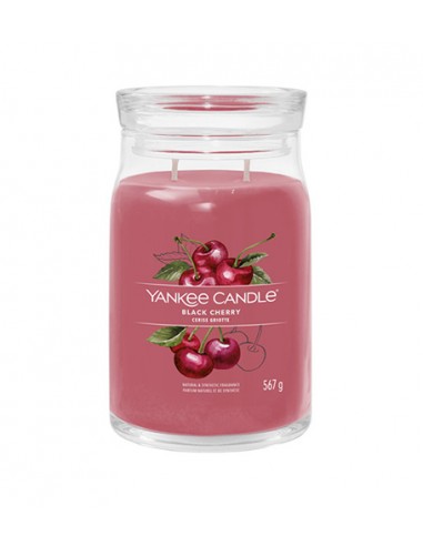 "Yankee Candle Black Cherry" - firminė žvakė didelė