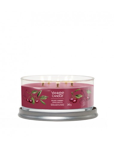 "Yankee Candle Black Cherry" žvakė - "Signature Tumbler" 5 dagčiai