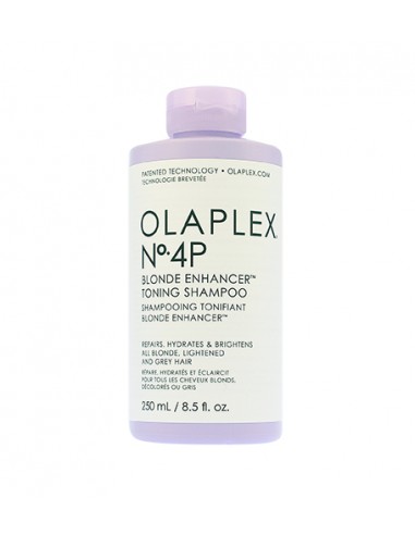 "Olaplex N°4P Blonde Enhancer" - tonizuojantis šampūnas šviesintiems ir žiliems plaukams