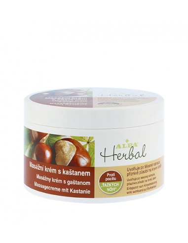 Alpa Herbal - masažinis kremas su kaštonais