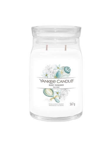 Yankee Candle Baby Powder - signature candle large