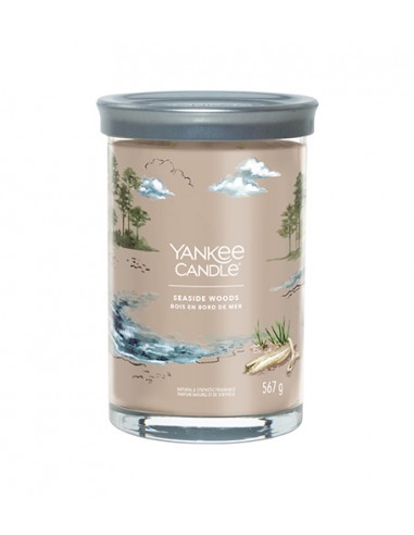 Yankee Candle Seaside Woods - didelis puodelis su parašu