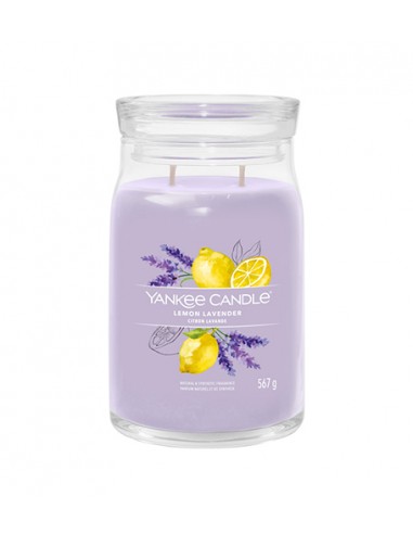 Yankee Candle Lemon Lavender - firminė didelė žvakė