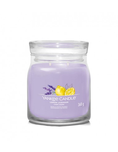 Yankee Candle Lemon Lavender - vidutinio dydžio firminė žvakė