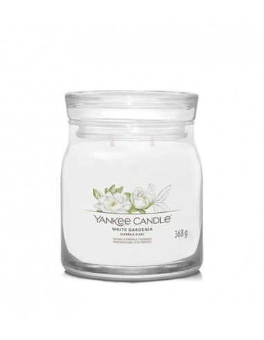 Yankee Candle Signature White Gardenia - vidutinio dydžio žvakė