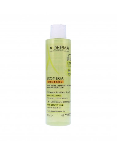 "A-derma Exomega Control" - drėkinamasis prausiamasis gelis 2in1