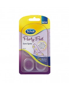 "Scholl Party Feet Sore Spots" - gelio pagalvėlės...