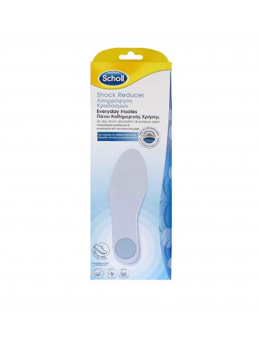 "Scholl Shock Reducer Everyday Insoles" - kasdieniai batų įdėklai