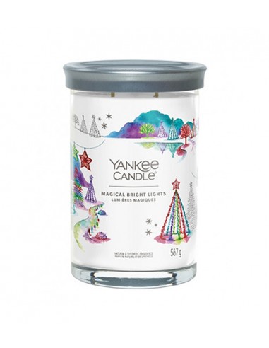 "Yankee Candle Magical Bright Lights" - didelis puodelis su parašu