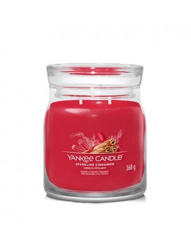 Yankee Candle Sparkling Cinnamon - vidutinio dydžio žvakė