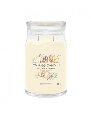 Yankee Candle Soft Wool & Amber - kvapioji žvakė