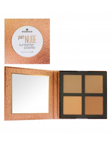 "Essence Pure Nude Sunlighter" - ryškiklių paletė