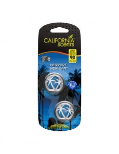 "California Scents" mini difuzorius "New New Car" -...