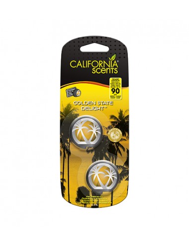 "California Scents" mini difuzorius "Golden State Delight" - automobilio kvapas