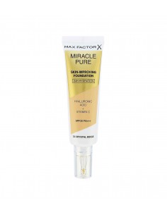 "Max Factor Miracle Pure" - odą tobulinantis makiažas SPF 30
