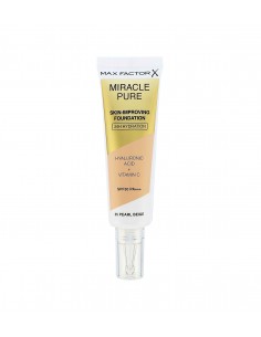 "Max Factor Miracle Pure" - odą tobulinantis makiažas SPF 30 2