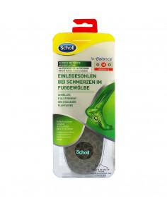 "Scholl In-Balance Arch Pain Relief Insole Medium" - batų...