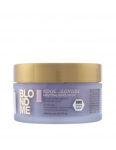 Schwarzkopf Professional BlondMe Cool Blondes - neutralizační maska na blond vlasy