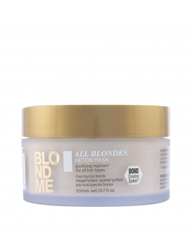 Schwarzkopf Professional BlondMe All Blondes - detoxikační maska na vlasy