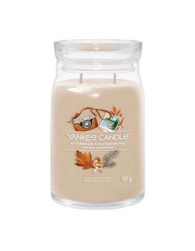 Yankee Candle Afternoon Scrapbooking - signature candle large