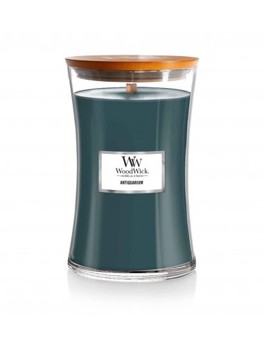 Woodwick Antiquarium - scented candle with wooden wick