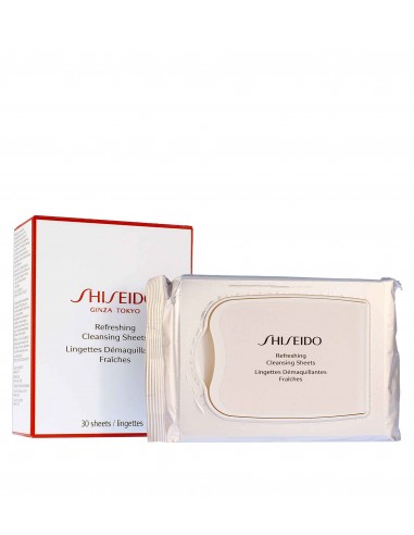 Shiseido Refreshing Cleansing Sheets - odličovací ubrousky pro hloubkové čištění