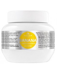 "Kallos Banana" - stiprinamoji plaukų kaukė su...