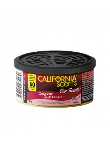 California Scents Car Scents Concord Cranberry - car fragrance