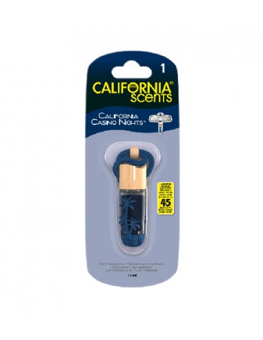 California Scents Hanging Vial California Casino Nights - car fragrance