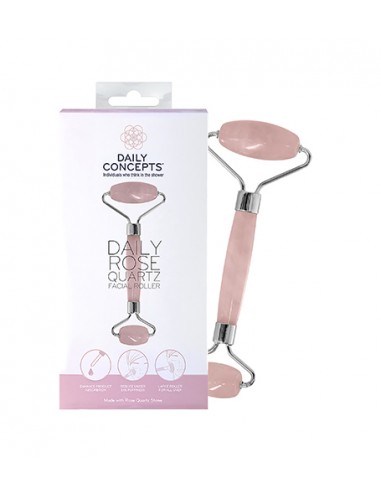 Daily Concepts Daily Rose Quartz Facial Roller