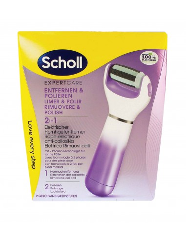 Scholl Expert Care 2-in-1 File & Smooth Electronic Foot File