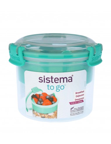 Sistema To Go - dóza na snídani s miskou a lžičkou